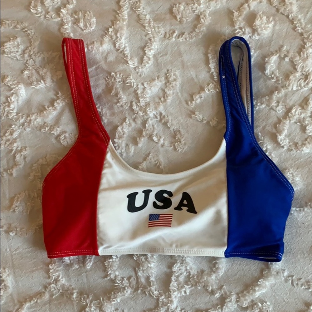 USA Bathing Suit Top